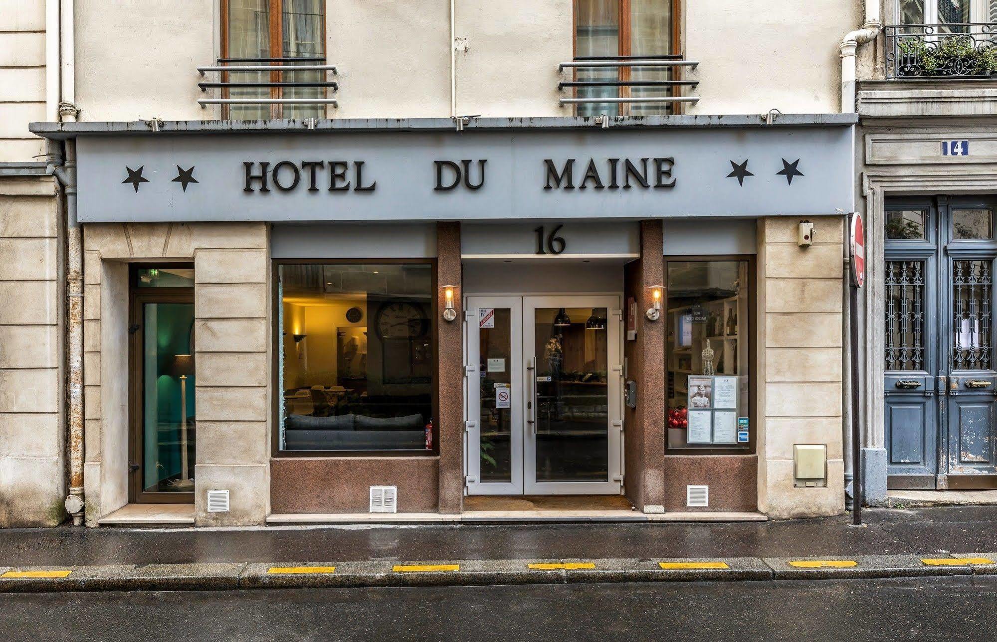 Hotel Du Maine Paris Eksteriør bilde